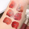 Lip Gloss 6 Colors Mirror Water Waterproof Long Lasting Moisturizing Lipstick Nude Brown Red Women Makeup Cosmetics