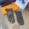 Guantes debutantes para mujer con pantalla táctil de piel con delicado y suave forro de cachemira para una mejor retención del calor.