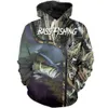 Taktische Jacken 2021 Frühling und Herbst Ahornblätter Camouflage 3D Hoodies Männer Frauen Outdoor Angeln Camping Jagd Kleidung Unisex KapuzenmäntelL231218