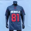 Camisas de futebol personalizadas UNLV Rebels Football Jersey NCAA College Randall Cunningham Doug Brumfield Ricky White Aidan Robbins Friel Reese You