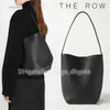 2024 Woman 3size wallte Shoulder White Handbag the Womens Row Luxurys Park Designer Tote Bucket Bag Mens Genuine Leather Pochette Crossbody Clutch Mini Medium Large
