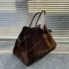 2024 Bag Handtas Designer Leer de grote capaciteit rijhide emmer nieuwe tassen margaux15 suede