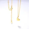 Ожерелья с подвесками Aneis Bagues, ювелирные изделия из серебра 925 пробы, позолоченное 18-каратным золотом ожерелье в форме сердца с цепочкой для женщин, ювелирные изделия, подарок на день Святого Валентина 231218
