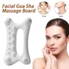 Face Massager Gua Sha Massage Board Ceramics Vermindering Vet Statisch Vrije draagbare Portable Body Scraping Plate voor vrouwen Volwassenen 231218