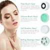 Cleaning Tools Accessories 4 in 1 Electric Cleansing Brush Sonic Waterproof Rotate Rechargeable Face Cleaning Tool Pore Cleaner Skin Machine 231216