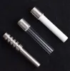 Factory direct sales Smoking Accessories Replacement Thread Titanium Ceramic Quartz Tip 510 Nail For Nectar Collector Kit Concentrate BJ