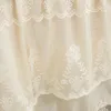 Bedspread Lace Bed Skirt Luxury Princess Girl Bedspread Queen King Size Spring Fitted Sheets Bed Mattress Cover Retro Bedding with Skirt 231218