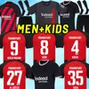 27 M.GOTZE 23 24 Eintracht Frankfurt Soccer Jerseys Europa kits add socks full sets LAMMERS KOSTIC Men Kids Kit Set Football Shirt BORRE HAUGE 2023 2024 football shirts