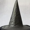 Berretti Cappello da strega delicato sulla pelle con velo di nappe fatto a mano per Halloween Accessori per capelli Spettacoli Carnevali Feste all'ingrosso