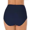 SET 2021 NEUER VINTAGE BIKINI BOTZE DAU Frauen Highwaisted Swim Bottom Tummy Control Bikini Tankini Badeanzug Slips Schwimmshorts