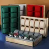 Мешочки для ювелирных изделий Коробка для хранения часов Живая витрина Подставка для счетчика Реквизит Высококачественная множественная упаковка