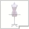 Hangers Racks Female Mannequin Body With Stand Decor Dress Form Fl Display Seam Model Jewelry Drop Delivery Brhome Otqvk Home Gard Dh3Ce