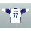 カスタムフランシスガニョン77 Le National de Quebec Away Hockey Jersey Jersey Lance et Compte New Top Stitched S-M-L-XL-XXL-3XL-4XL-5XL-6XL