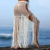 セット女性かぎ針編みの水着ビキニカバービーチスカート