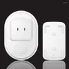 Doorbells Waterproof Welcome Doorbell 300 Meters Wireless Us Plug Adapter Consistent Quality Home