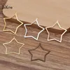 BoYuTe 100 Pieces Lot 29MM Star Charms Pendant Whole DIY Handmade Fililgree Metal Brass Jewelry Materials288N