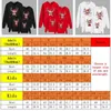 Family Matching Outfits Christmas Sweater Tree Print Cotton Pajamas Couple Look Pijama Navidad Familia Baby 231218