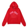 Mens Hoodies Sweatshirts Spring Mens Design Hoodie Women hoodie Christmas Red Hoodie High Street Star Letter Foam Print Spider Pattern Women Fleece Hoodie Mens Hood