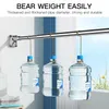 Shower Curtains Clothing Rod Curtain Retractable Adjustable Carbon Steel No Punching Required Simple Bedroom Bathroom Wardrobe