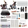 Nieuwe spoel tattoo machine set volledige set tattoo apparatuur secanslijn en beslaan dubbele machine tattoo set accessoires