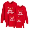 Family Matching Outfits Christmas Sweater Tree Print Cotton Pajamas Couple Look Pijama Navidad Familia Baby 231218