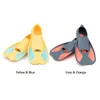 Accessories Kids Snorkeling Diving Swimming Fins Short Light Swim Fins Flippers Diving Foot Flippers for Swimming Snorkeling Training