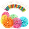 Party Favor 144PCS papierowy koktajl parasoli parasols pije pije wybory impreza ślubna zapasy wakacje