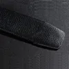 Ceintures automatique boucle en cuir pour hommes de haute qualité ceinture pantalon travail d'affaires sangle décontractée 120 cm