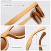 Solglasögon - Vintage bambu och trä solglasögon handgjorda Polaroid modesportglas 1725vipl231218