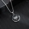 Pendentif Colliers 12 Zodiac Couple Collier Simple Mode Hommes / Femmes Acier inoxydable pour fiançailles mariage cadeau romantique