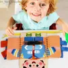 Sorting Nesting Stacking toys Montessori Busy Book Baby Learning Dress Busy Board Fine Motor Skills for Early Education Kids to Help Learn Basic Life Skills Q231218