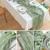 New Christmas Toy Supplies Vintage Table Runner Wedding Table Decoration and Accessories Gauze Table Setting Table Liner for Dinner Party Christmas Banquet