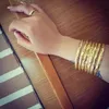 Bangle Ethlyn Fashion Dubai Gold Jewelry Gold Color Bangles For Ethiopian Bangles Bracelets Ethiopian Jewelry Bangles Gift B01 231218