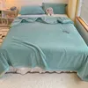 Blanket Double Faces Coral Fleece Flannel For Beds Solid Color Soft Warm Bedspread Sofa Cover Faux Fur Throw 231218