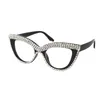 Lunettes de soleil mode œil de chat Anti bleu lunettes de lecture pour femmes strass cadre presbytie foule lecteurs