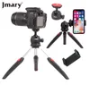 Titulares Mini Portátil Flexível Tripé iPhone GoPro Câmera Universal Tripé Suporte com Clipe 360 ° Ball Head Selfie Tripé Phone Holder