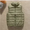 Damesvesten Ultralicht donsjack voor dames 2023 Herfst Winter 90 Witte eendjas Mouwloos Lichtgewicht warm vest 231218