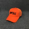 Casquettes de créateur unisexes avec lettres brodées M, chapeau de Baseball résistant au soleil, mode camion décontracté pour l'extérieur, casquettes Hip Hop assorties avec tout