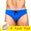 Maillots de bain pour hommes 2023Tous les hommes Slip avec Push Pad Maillot de bain sexy Maillot de bain imperméable pour short de bain éviter l'embarras