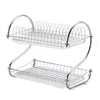 Dish Racks Bowl And Dish Drainage Rack Storage Kitchen Removable 304 Stainless Drop Delivery Home Garden Housekeeping Organization Kit Ot4Hd
