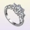 Vecalon Romantic Vintage Female Ring Threestone Diamond CZ 925 여성용 스털링 실버 약혼 웨딩 밴드 링 45060648921032