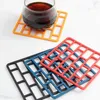 Table Mats Heat Insulation Meal Mat Square Hollow Tea Cup Kitchen Accessories Non-slip Bowl Pad