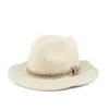 ベレー帽2023ウールメンズフェドーラ帽子紳士ホンブルク魅惑者秋冬ジャズサイズ56-58cm