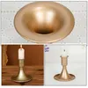 Candle Holders Candlestick Tabletop Stand Christmas Ornament Iron Candleholder Metal Taper Base Desktop