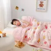 Koce Zimowe ciepłe kołdrę dla dzieci kołdra kołdry koc letni miękki pokrywę na drzemkę łóżko grube koc urodzony niemowlę owinęł pościel 231218