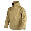 Vestes tactiques Veste tactique imperméable hommes printemps automne multi-poches résistant à l'usure coupe-vent manteau militaire peau de requin mince Cargo JacketsL231218