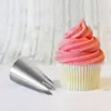 Stampi da forno # 2M Punte di rosa 5 denti Stella aperta Ugello per tubazioni Decorazione Punta Crema Fiore Fondente Strumento Torta Cupcake Acciaio inossidabile