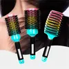 Pęknięcia do włosów Profesjonalne 1/3pcs Gradient kręcone włosy Rolling Coman Cetangle Hair Hair Skush Woman Hair Hair Scalp Masaż komerb lufy grzebień 2# 231218