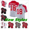 18 Marvin Harrison Speciaal Buckeyes College Football Jersey Ohio State Mccord Fleming Wilson Stroud Justin Fields 44 J.T.Tuimoloau Ebuka 2