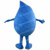 Halloween Water Drop Mascot Costume Unisex Cartoon Anime theme character Carnival Men Women Dress Christmas Fancy Performance Party Dress